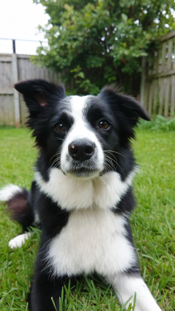 Border collie: original photo
